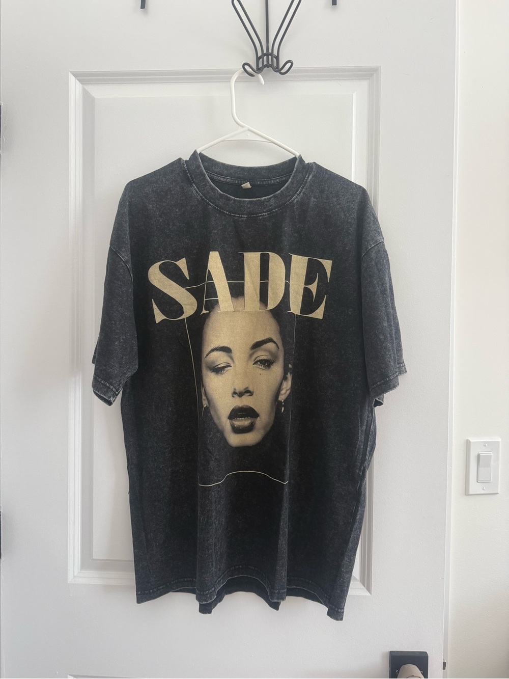 Sade Graphic Tee - Black Vintage Wash - Picture 2 of 3